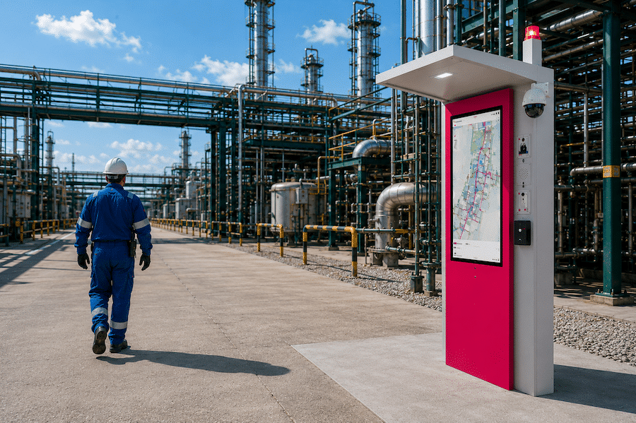calamiteitenzuilen industrie beveiliging